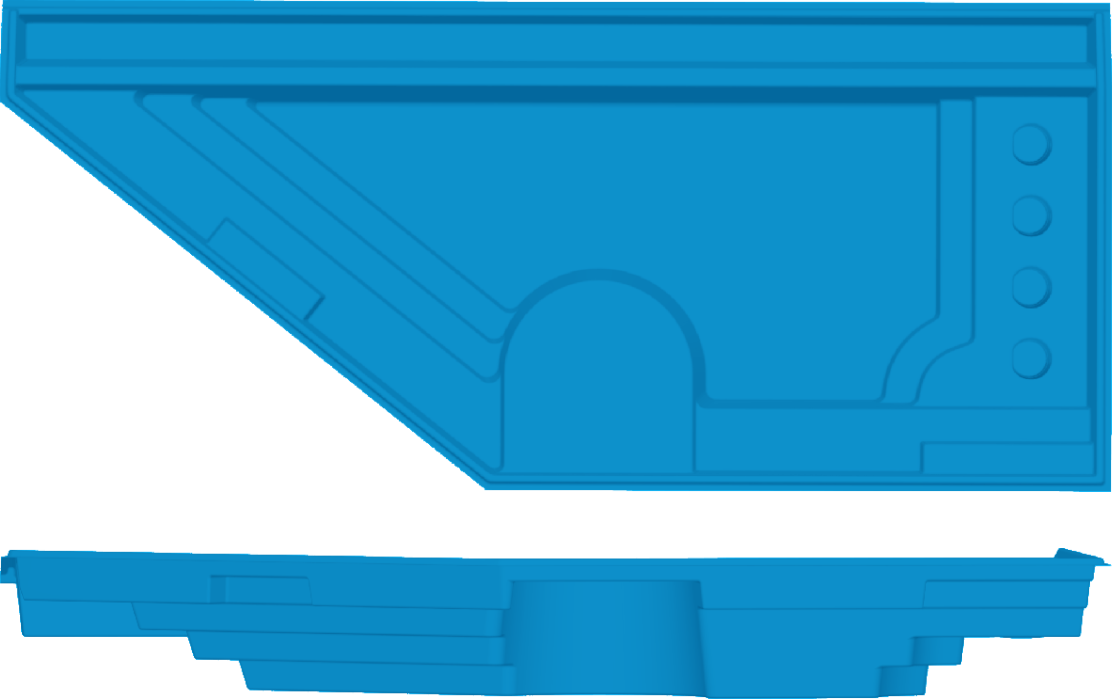 iPool shape and depth profile