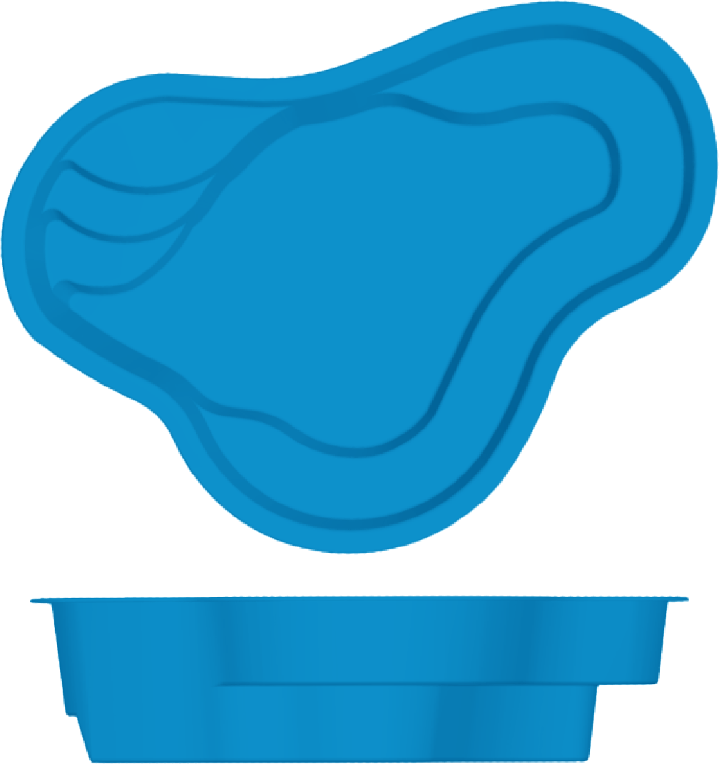 Montreal Spa shape and depth profile