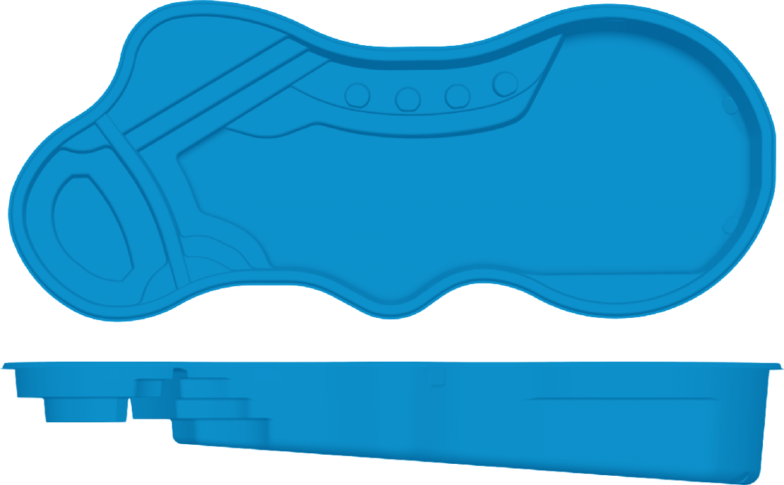 Pleasure Island shape and depth profile